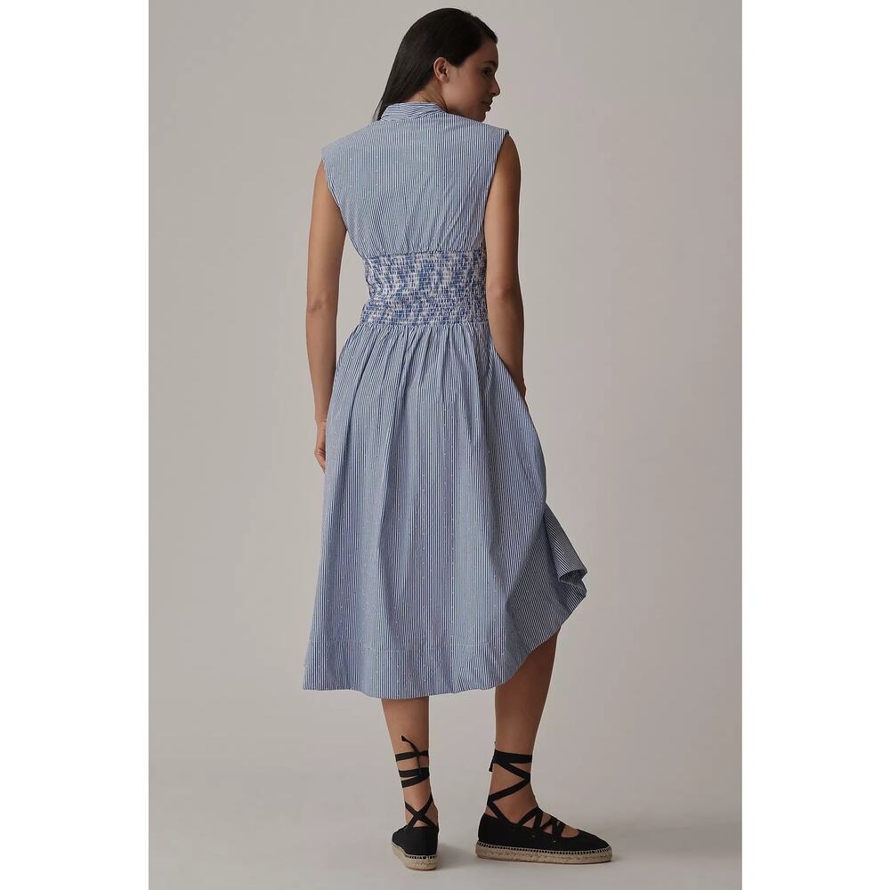 Anthropologie Tommie Shine Edition Front Zip Midi Dress - Picture 3 of 8